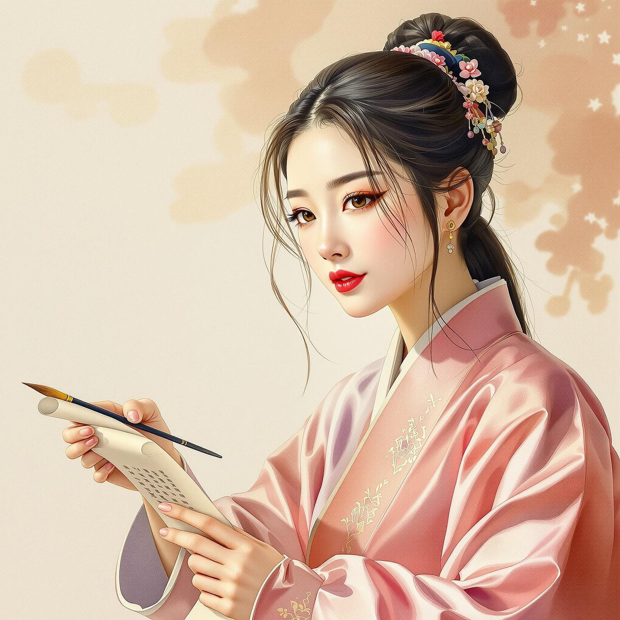 天天漫画 团队成员 花弄影